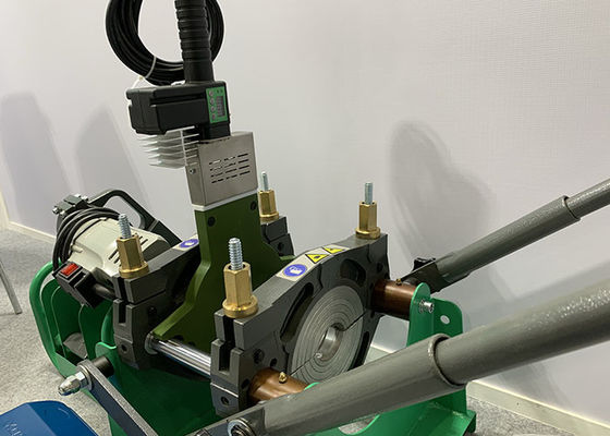 máquina de la fusión del extremo del manual de 50m m 160m m