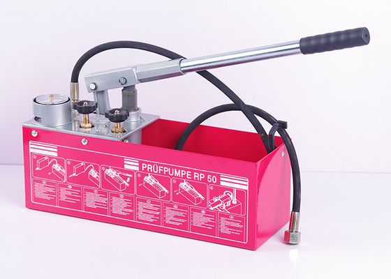 Prueba hidráulica hidrostática de la bomba de alta presión hidráulica manual de la prueba del banco
