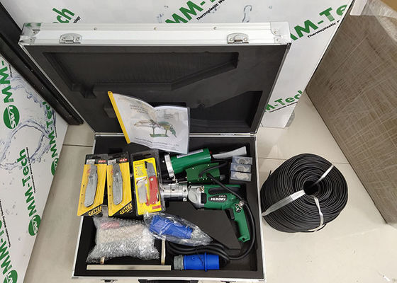 extrusor de la mano del agujero de alimentación de 4m m para soldar con autógena Biogestores y Agrotank
