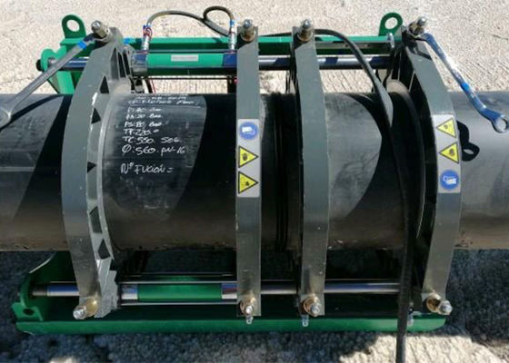 Máquina de la soldadura por fusión del extremo del HDPE de la tubería 50hz 60hz automática