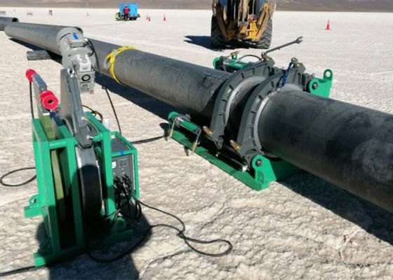 Máquina de la soldadura por fusión del extremo del HDPE de la tubería 50hz 60hz automática