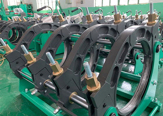 220 V máquina automática de la soldadura por fusión del extremo del tubo del HDPE de 280m m - de 500m m