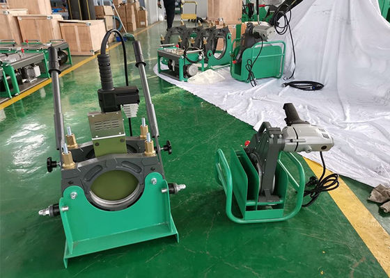 Cuatro máquina manual de la soldadura por fusión del tubo 50m m del PE de los anillos