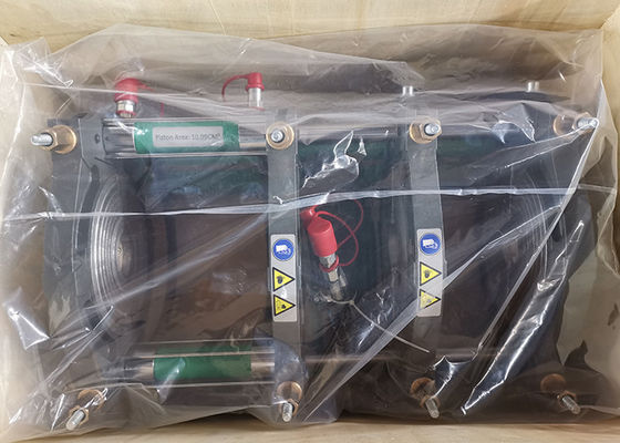 Cuatro máquina manual de la soldadura por fusión del tubo 50m m del PE de los anillos