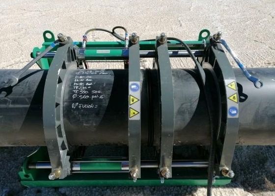 Soldadora común caliente de Thermofusion del campo para el circuito de agua del gas del tubo del PE del HDPE