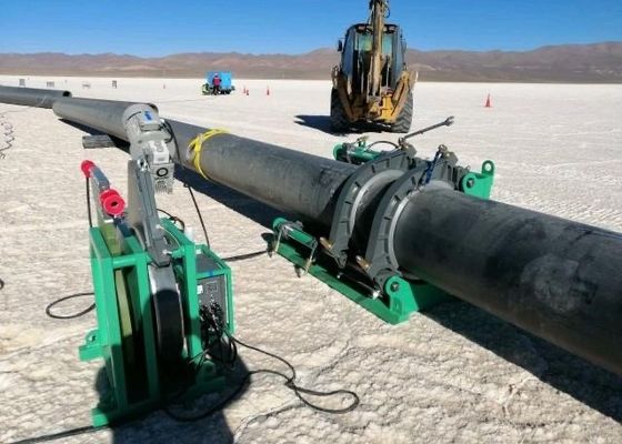 Soldadora común caliente de Thermofusion del campo para el circuito de agua del gas del tubo del PE del HDPE