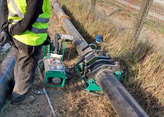 Soldadora certificada Ce del tubo del HDPE de la fusión