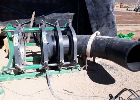Máquinas manuales de la fusión del extremo del tubo del HDPE para el tubo plástico