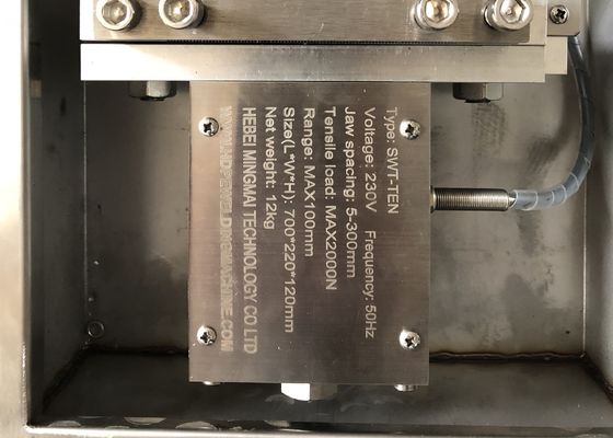soldador de la cuña del HDPE 2000N, soldadora plástica de Geomembrane