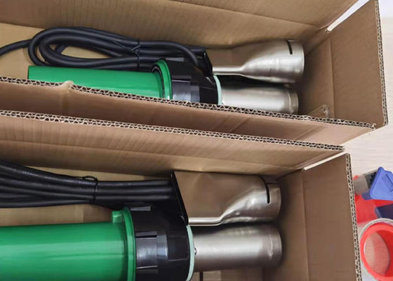 peso ligero de Eva Pp Hdpe Welding Gun del PE del Pvc de la mano 1600w