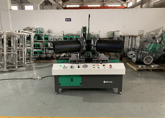 Ángulo multi del taller que suelda con autógena la máquina de la fusión de 200 que cabe - de 450M M