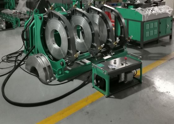 máquina hidráulica de la fusión del extremo del manual del tubo del HDPE 23.4kw para 630m m -1000mm