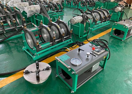 máquina automática plástica de la fusión del extremo del HDPE del PE de 500-800m m