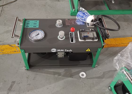 Máquina automática de la soldadura por fusión del extremo del tubo del HDPE de 200m m