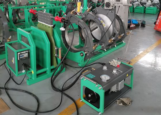 Máquina plástica del tubo 400v Buttfusion del HDPE del PE automática