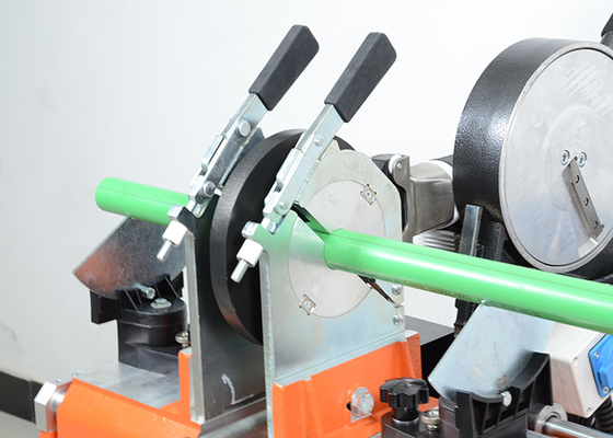 máquina de la soldadura por fusión del extremo del manual de 20-110m m para el tubo del HDPE