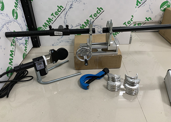exhibición manual de la temperatura de la máquina de la soldadura a tope de 20-75m m