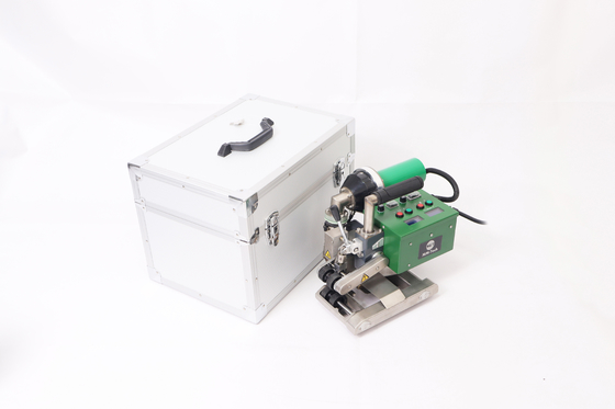 Control de la temperatura de la soldadora del trazador de líneas de la charca del aire caliente del HDPE para el plástico