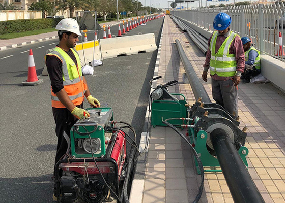 MAQUINA DE TERMOFUSION DE TUBERIAS DE HDPE