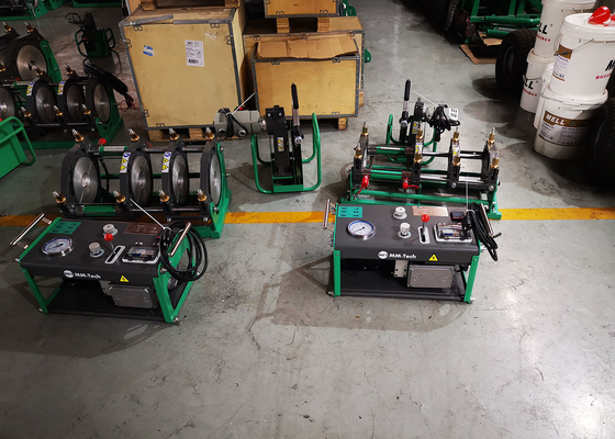 MAQUINA DE TERMOFUSION DE TUBERIAS DE HDPE