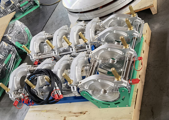 máquina de la soldadura a tope del HDPE del tubo de 160m m hidráulica