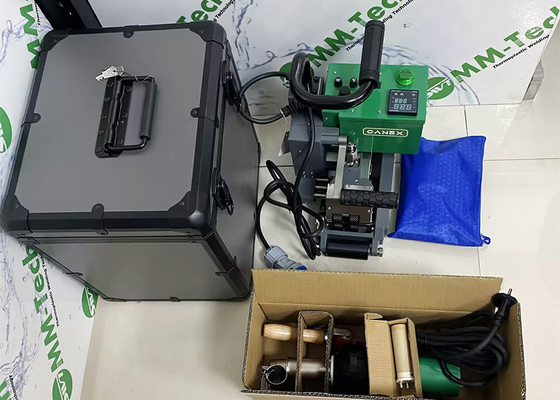 Máquina de soldadura de geomembrana de HDPE CX900 de cuña caliente de cobre