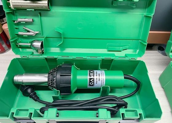 Pistola de aire caliente de 1600W para soldadura de pisos de PVC, máquina con temperatura ajustable CX1600S