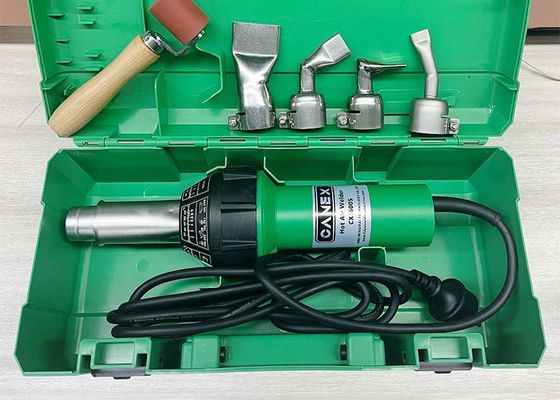 Soldador de aire caliente CX1600S para PE / PP / PVC / ABS / PVDF con bajo ruido y varias opciones de boquillas