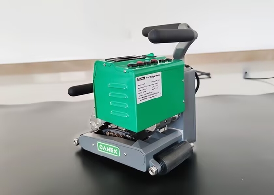220V CX600 Geomembrana máquina de soldadura de cuña caliente 1.4 Kw