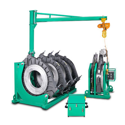 Máquina 630mm-1200m m de la soldadura por fusión del extremo del tubo del HDPE de cuatro Ring Auto