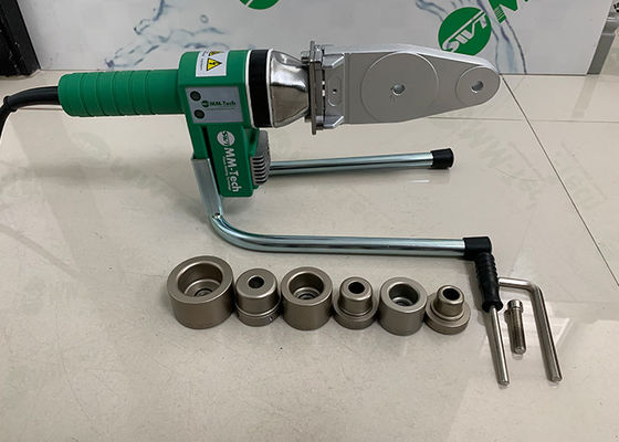 Máquina 800w de la soldadura por fusión del zócalo del tubo del HDPE del PE de Ppr