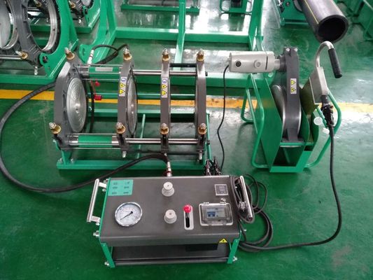 máquina de la soldadura por fusión del extremo del tubo del PE de 200-450m m Pp Pvdf semi automática